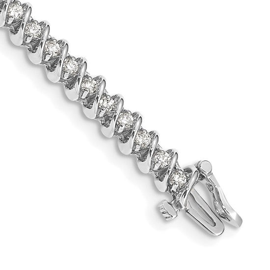 Gold Diamond Swirl Bracelets