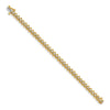 Gold Diamond Swirl Bracelets