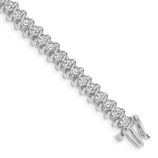 Gold Diamond Swirl Bracelets