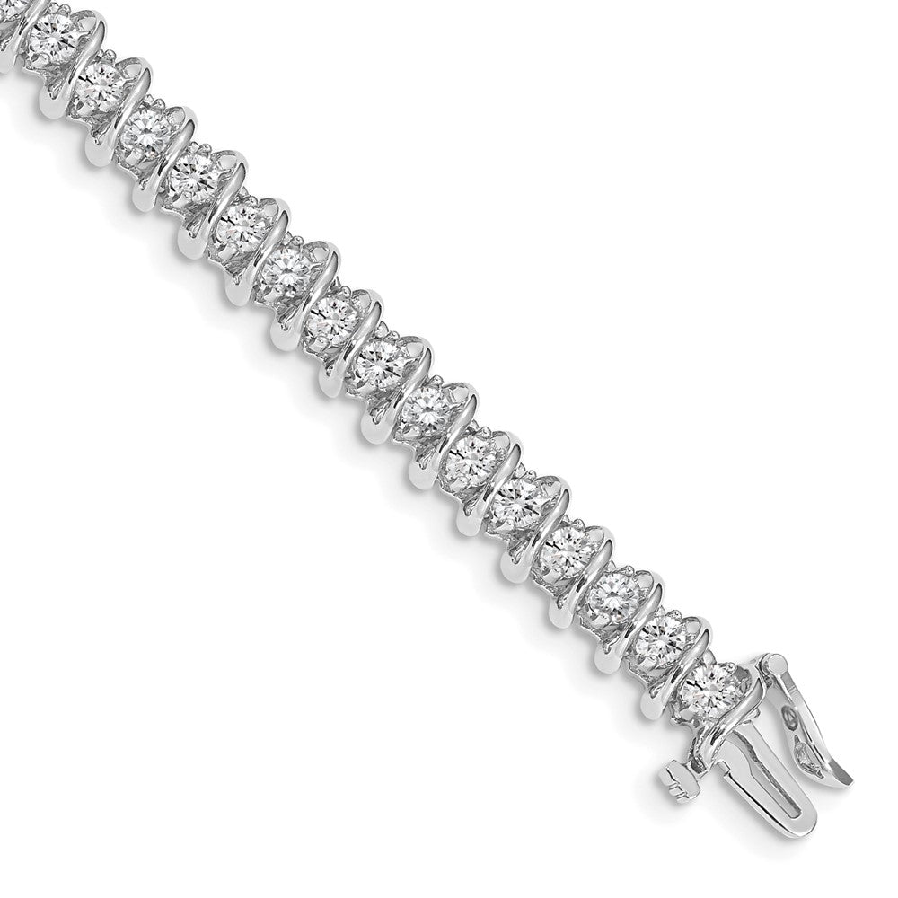 Gold Diamond Swirl Bracelets