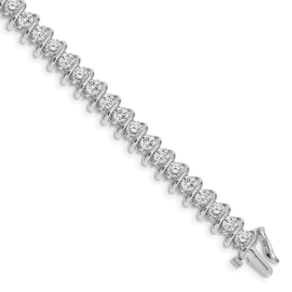 Gold Diamond Swirl Bracelets