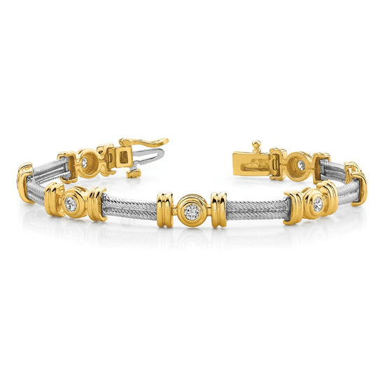 Gold Diamond Fancy Bracelets