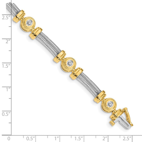 Gold Diamond Fancy Bracelets