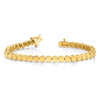 14k Holds 32 Stones up to 4mm Round Add-a-Diamond 7 inch Bracelet