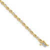 Gold Diamond Tennis Bracelets