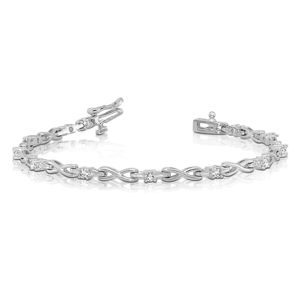 Gold Diamond Tennis Bracelets