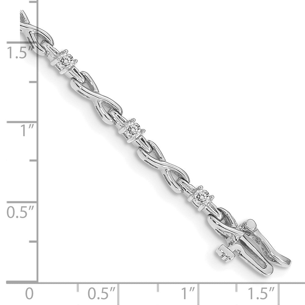 Gold Diamond Tennis Bracelets