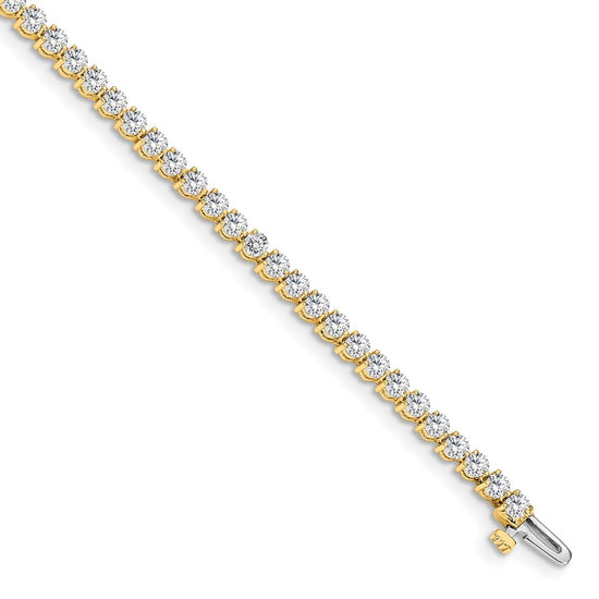 Gold Diamond Tennis Bracelets