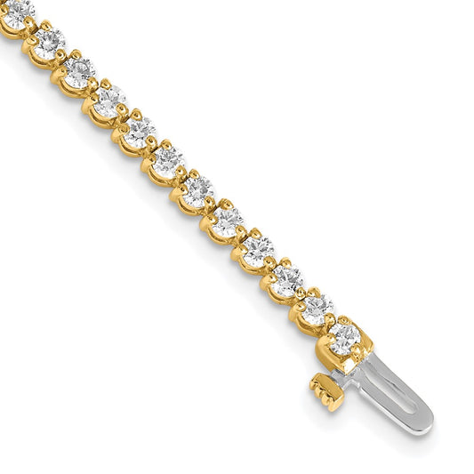 Gold Diamond Tennis Bracelets