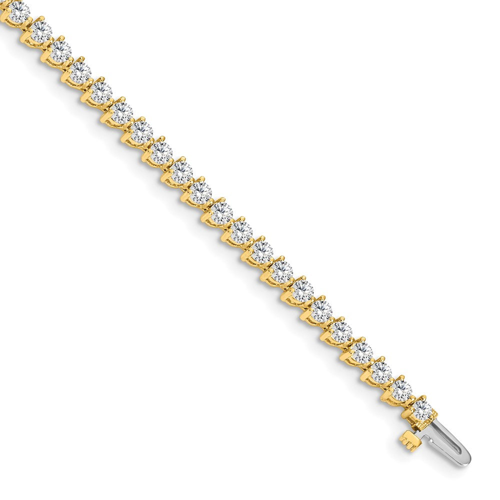 Gold Diamond Tennis Bracelets