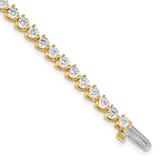 Gold Diamond Tennis Bracelets