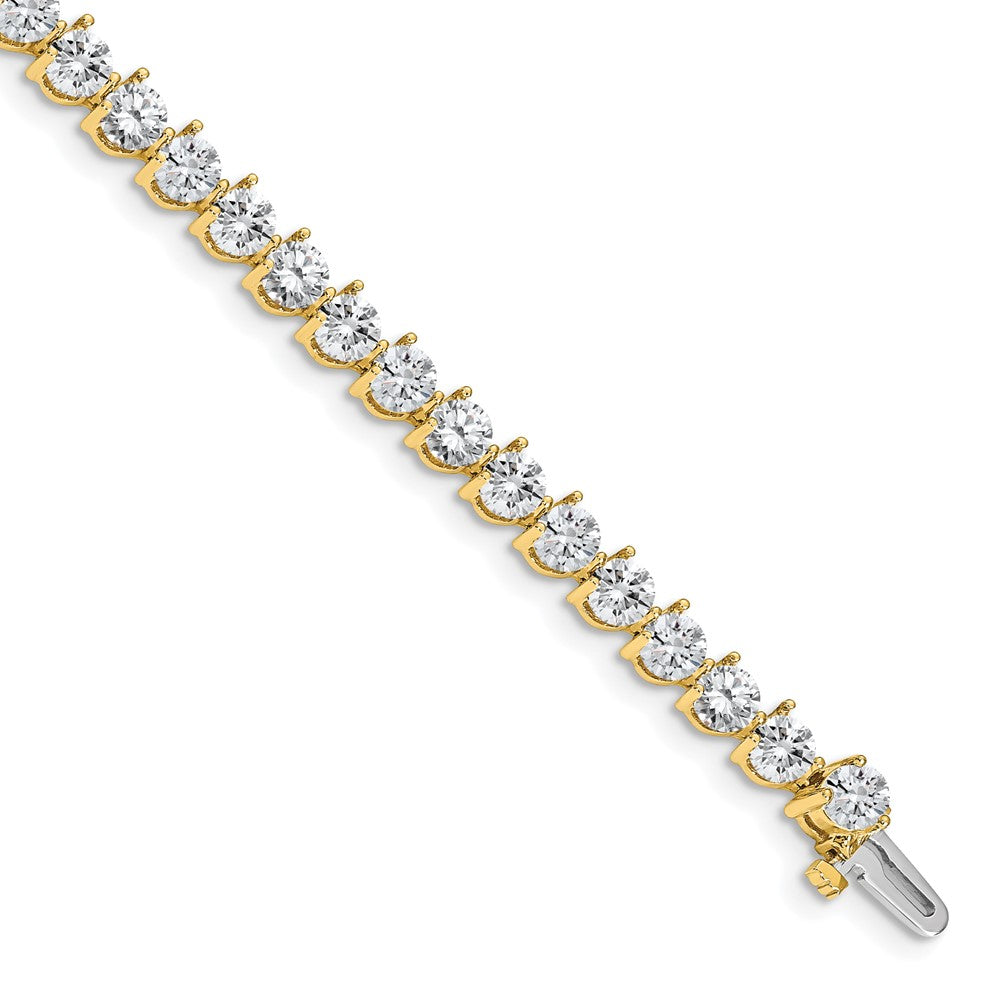 Gold Diamond Tennis Bracelets