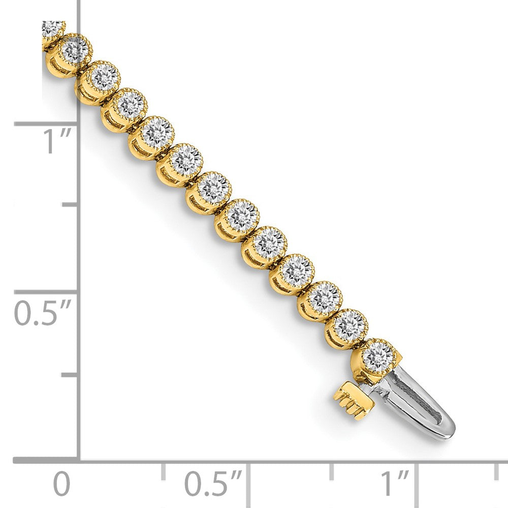 Gold Diamond Tennis Bracelets