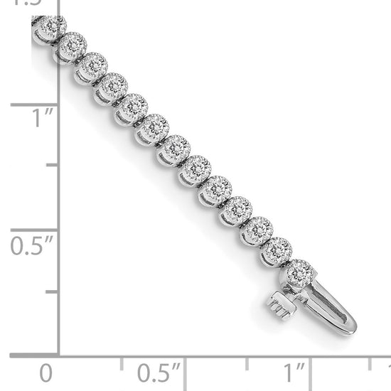 Gold Diamond Tennis Bracelets