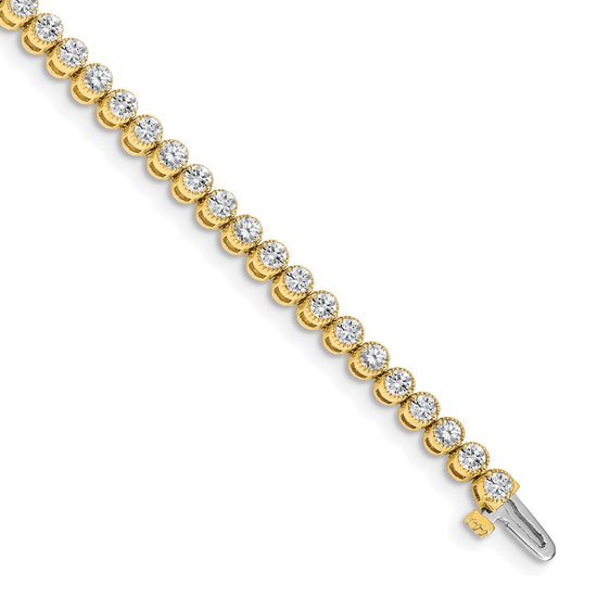 Gold Diamond Tennis Bracelets