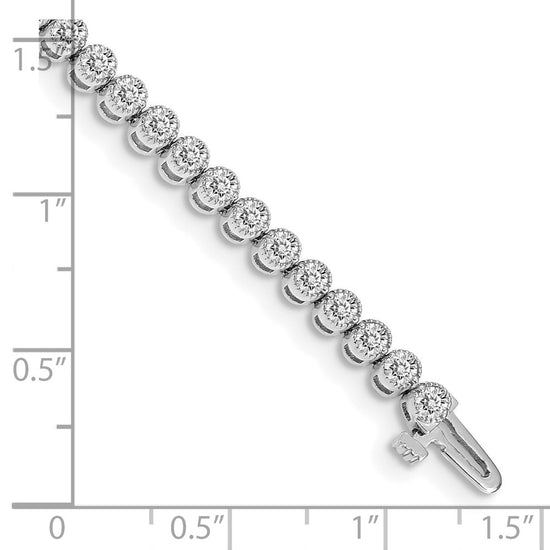 Gold Diamond Tennis Bracelets