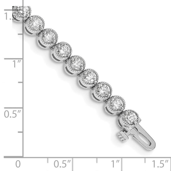 Gold Diamond Tennis Bracelets