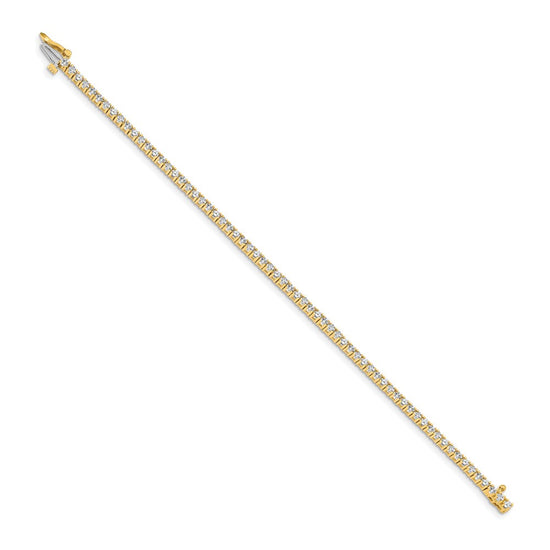 Gold Diamond Tennis Bracelets