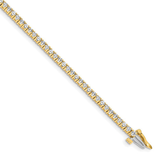 Gold Diamond Tennis Bracelets