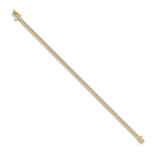 Gold Diamond Tennis Bracelets