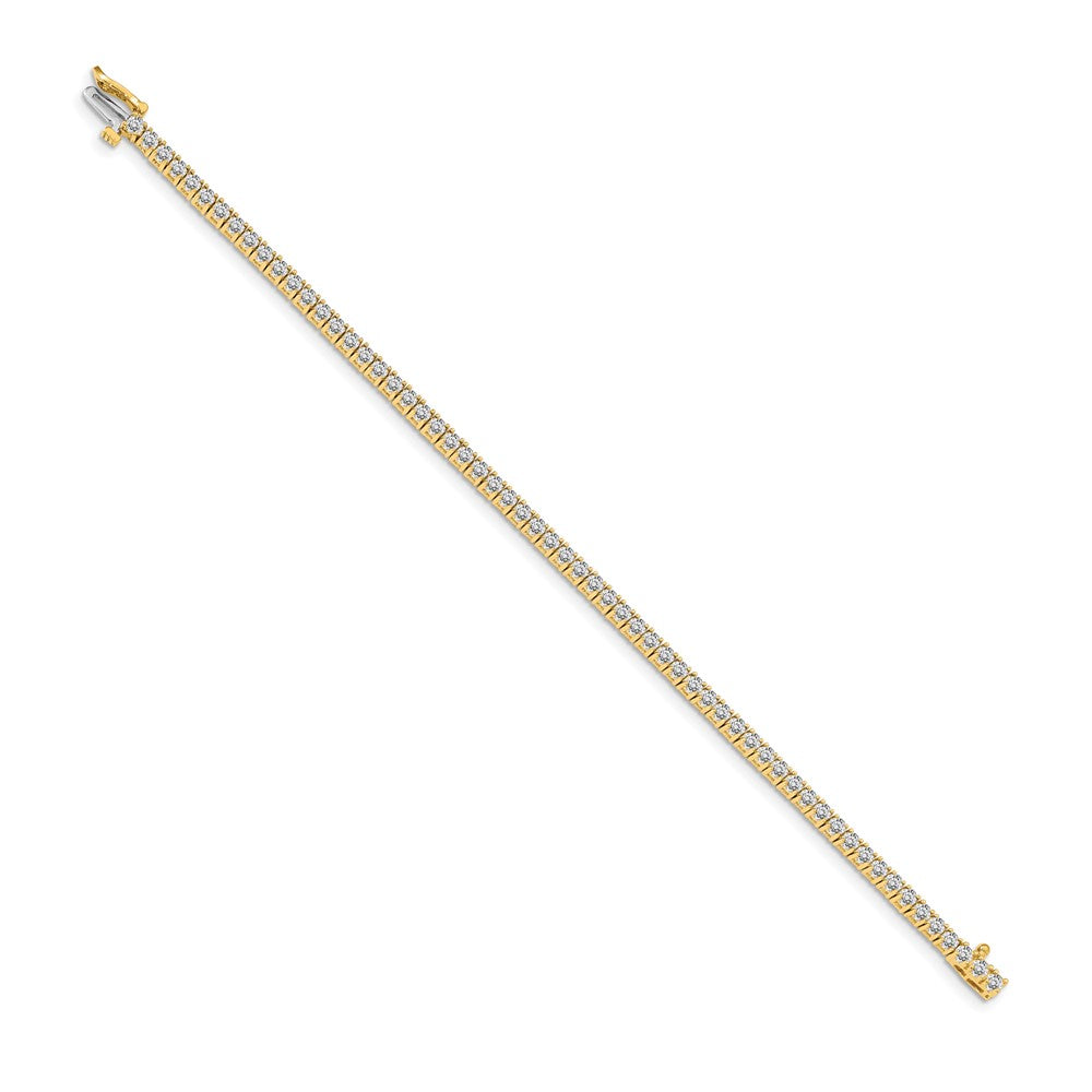 Gold Diamond Tennis Bracelets
