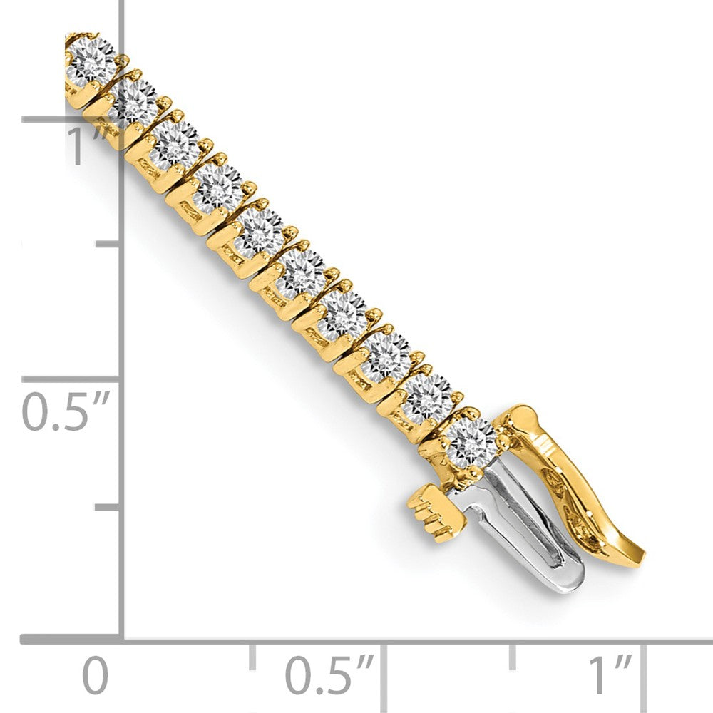 Gold Diamond Tennis Bracelets