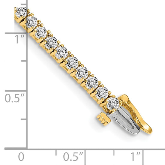 Gold Diamond Tennis Bracelets