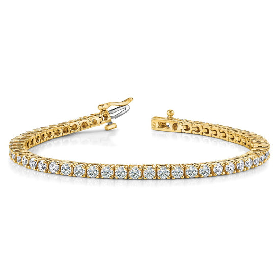 Gold Diamond Tennis Bracelets