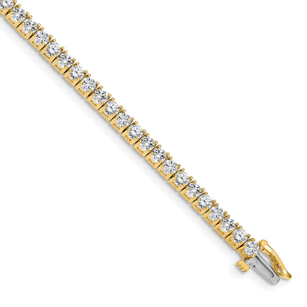 Gold Diamond Tennis Bracelets