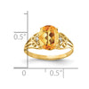 Oval Gemstone & Diamond Rings