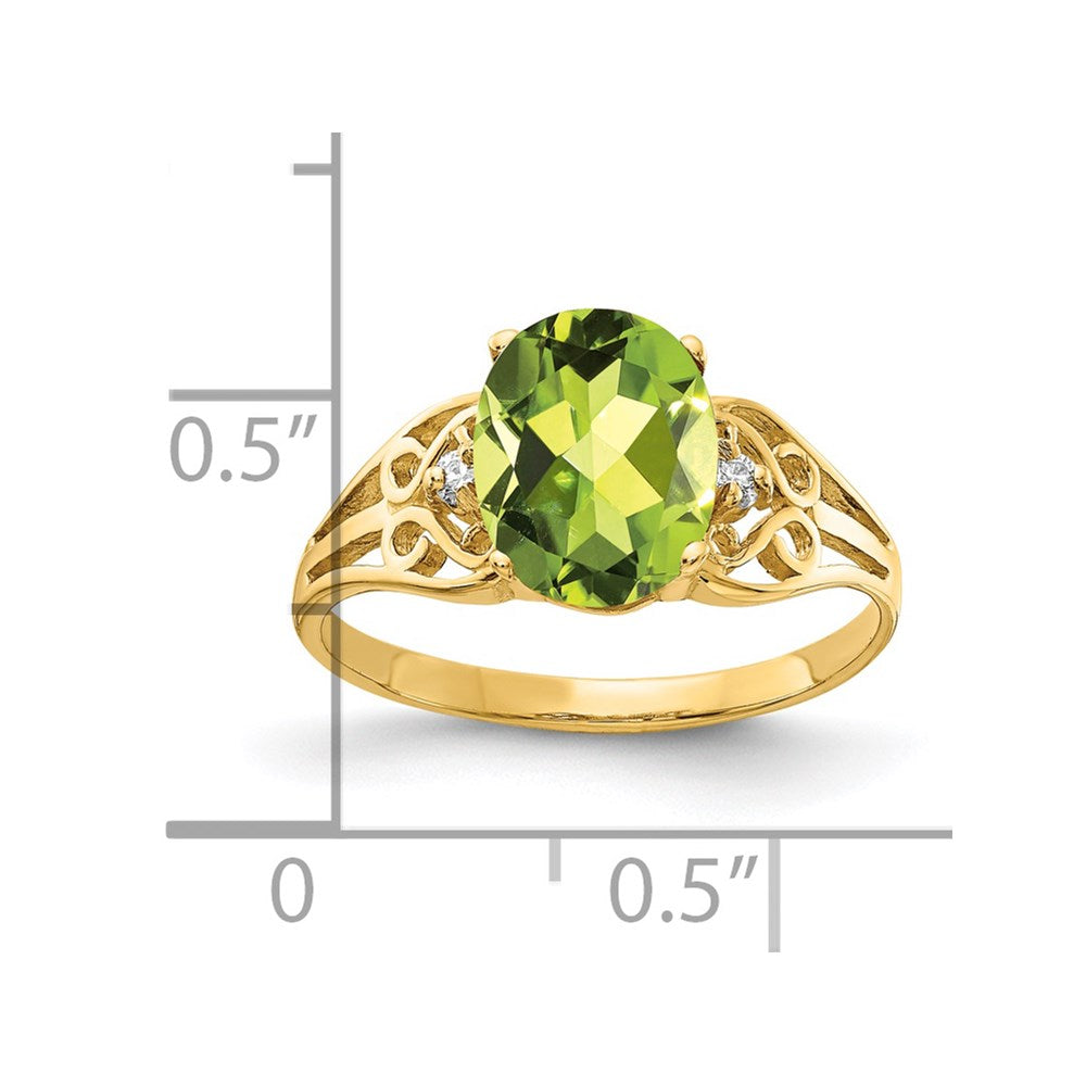 Oval Gemstone & Diamond Rings