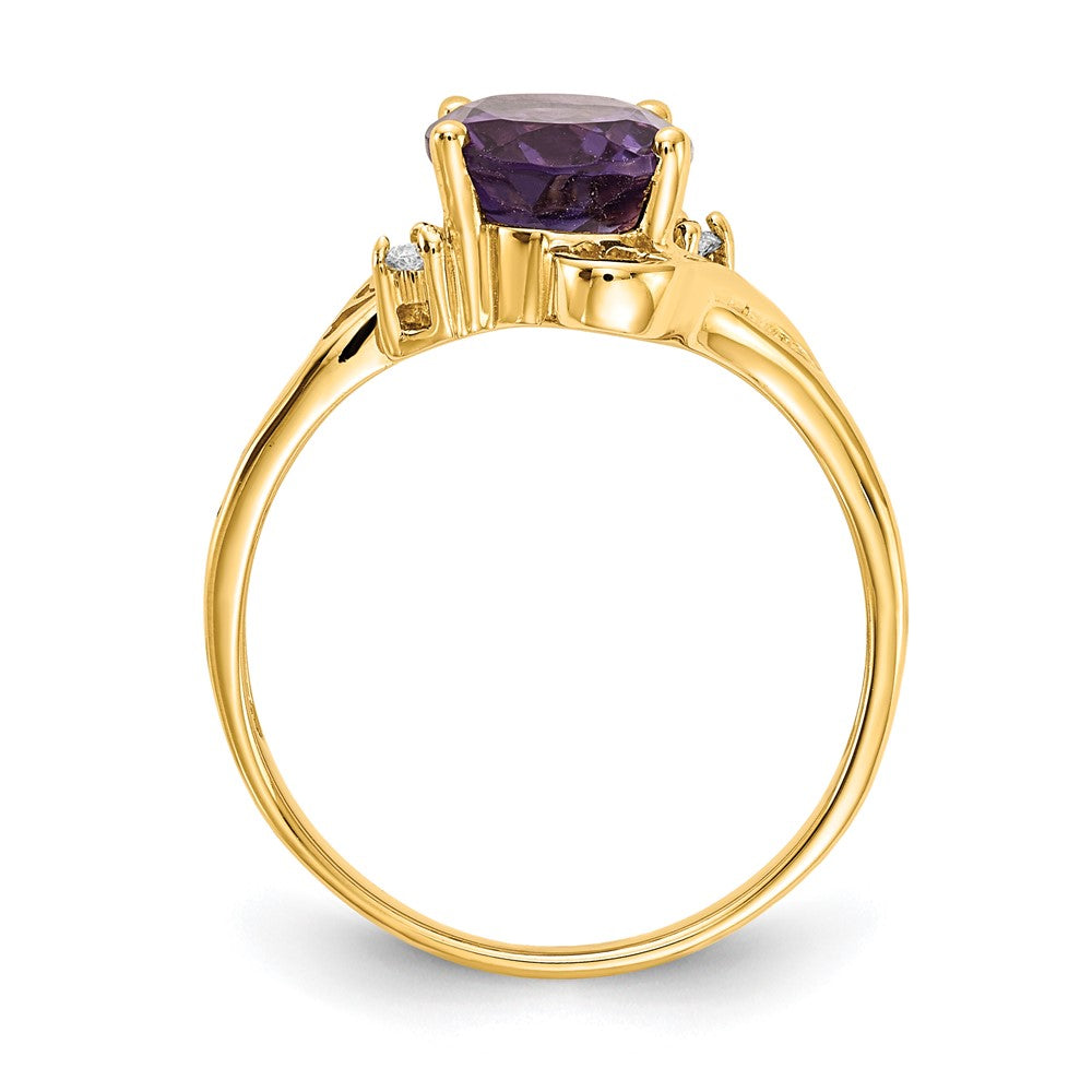 Oval Gemstone & Diamond Filigree Rings