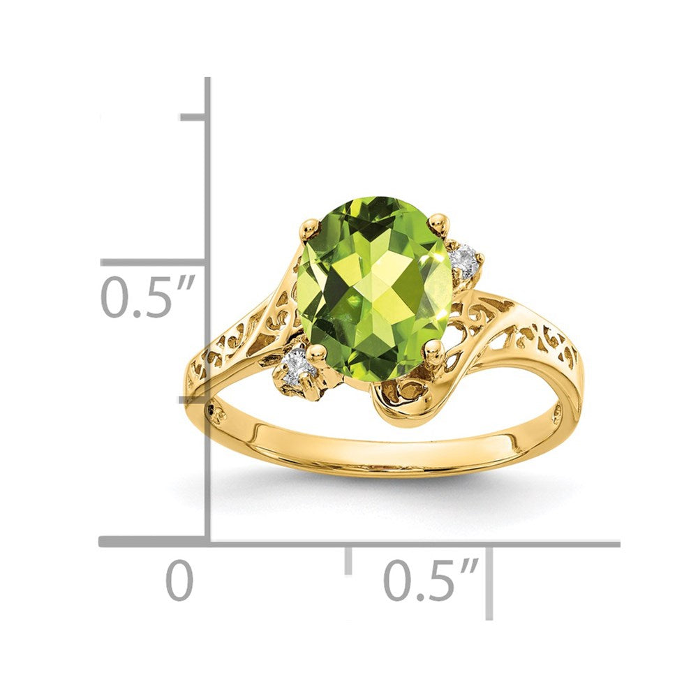 Oval Gemstone & Diamond Filigree Rings
