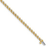 Gold Diamond Ribbon Bracelets