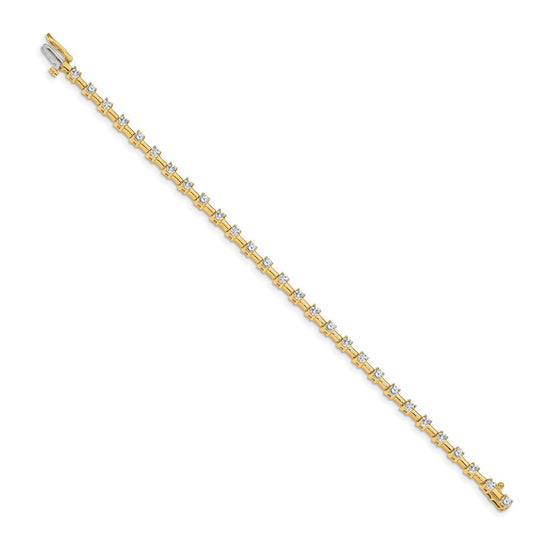 Gold Diamond Tennis Bracelets