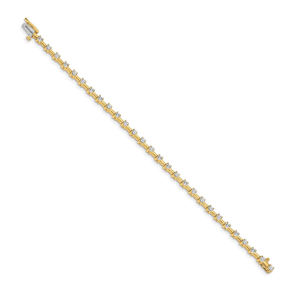 Gold Diamond Tennis Bracelets