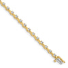 Gold Diamond Tennis Bracelets