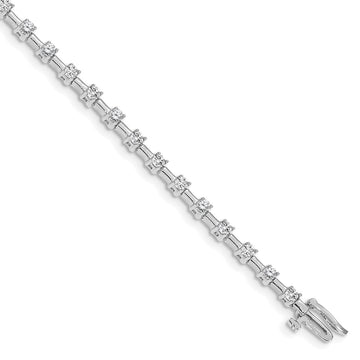 Gold Diamond Tennis Bracelets