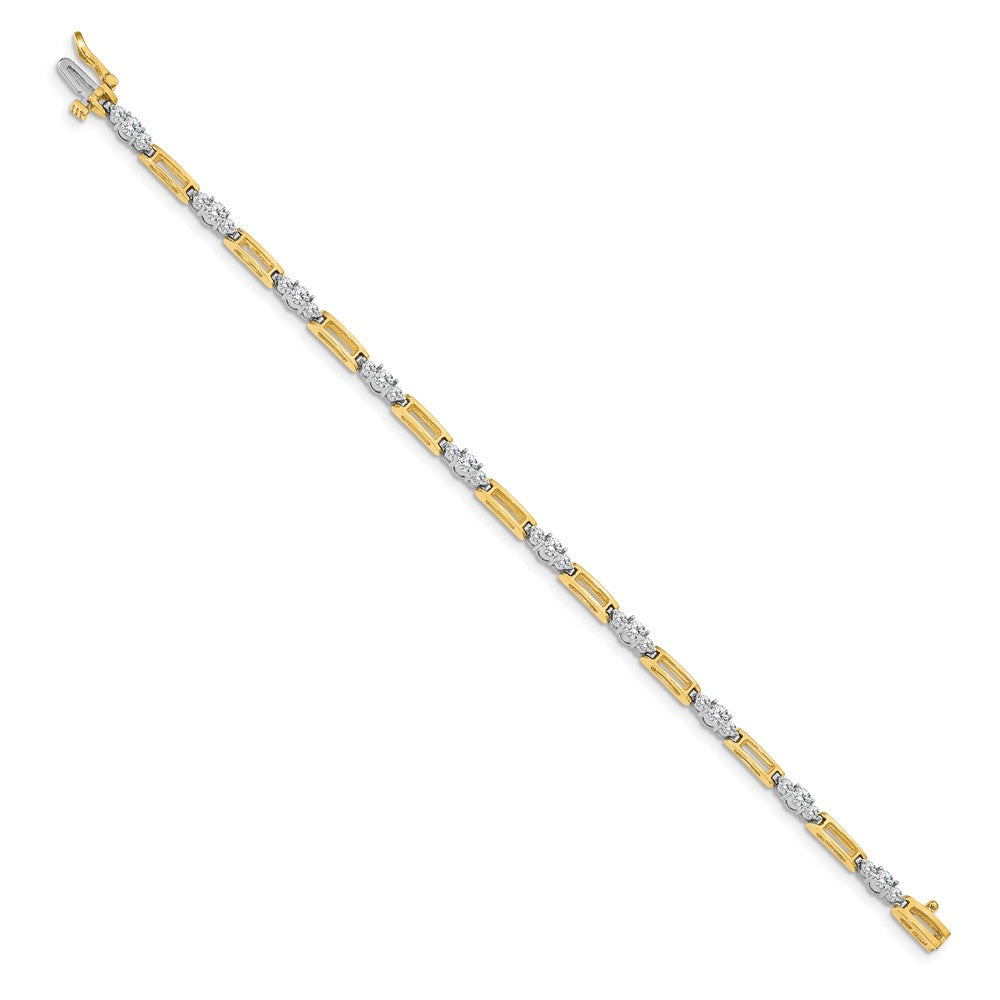 Diamond Fancy Tennis Bracelets