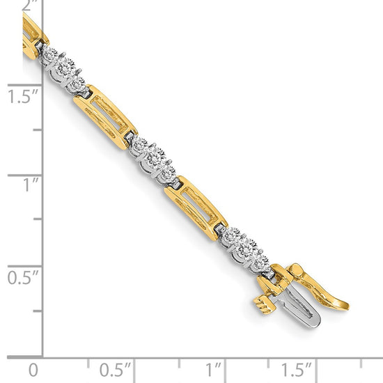Diamond Fancy Tennis Bracelets