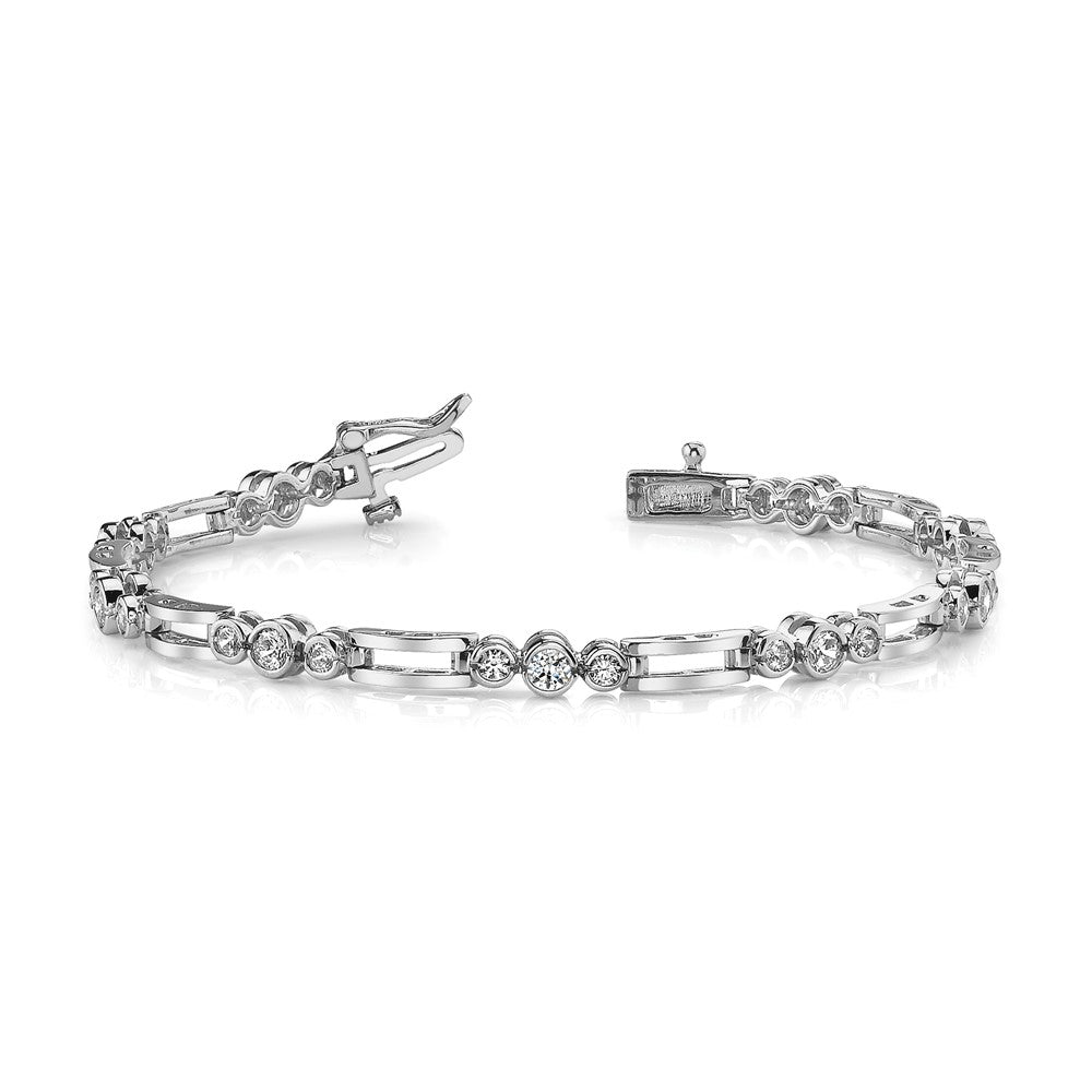 Diamond Fancy Tennis Bracelets