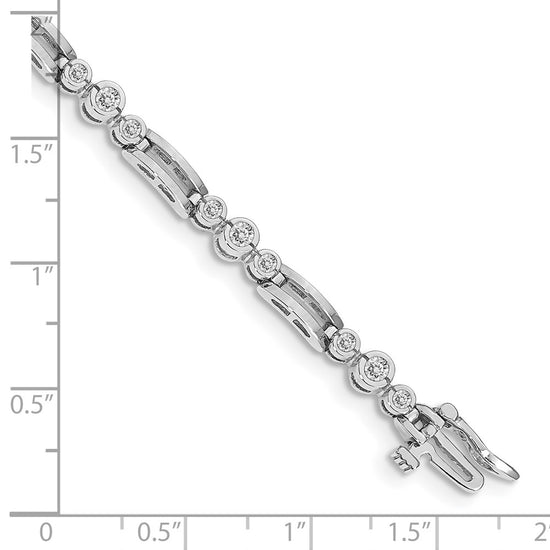 Diamond Fancy Tennis Bracelets