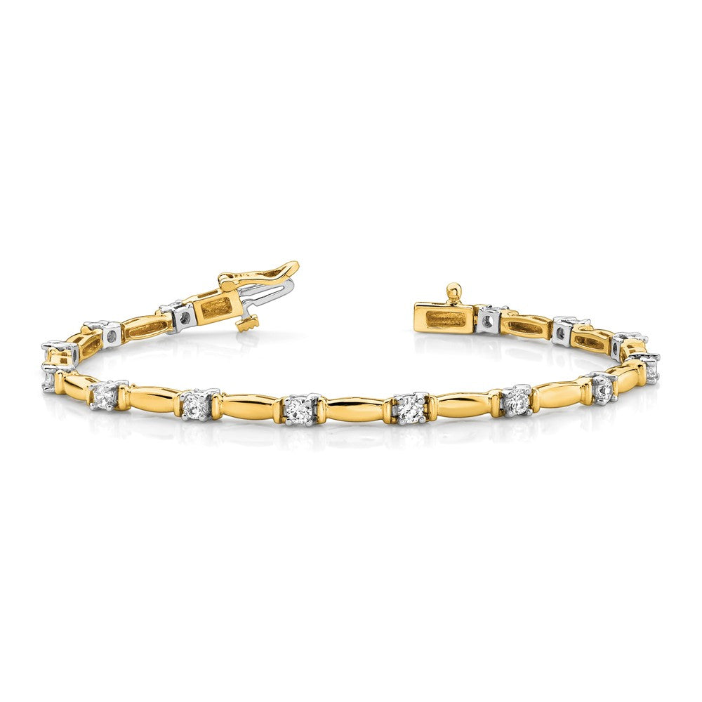 Gold Diamond Tennis Bracelets