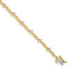 Gold Diamond Tennis Bracelets