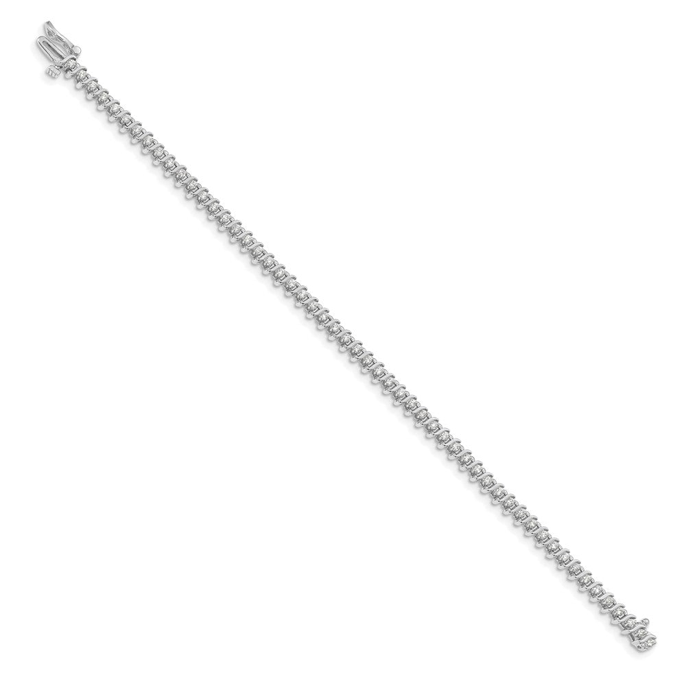 Gold Diamond S Link Bracelets