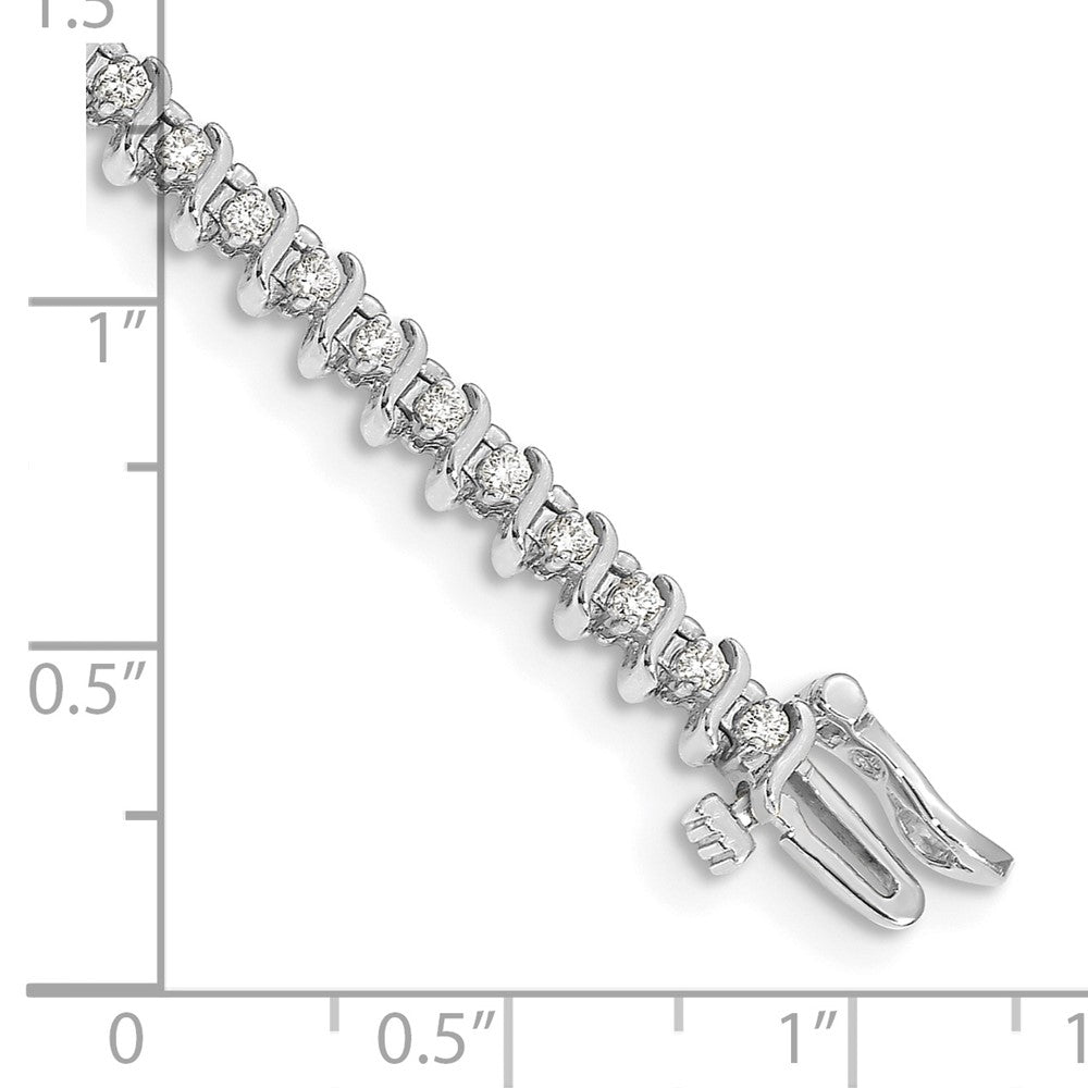 Gold Diamond S Link Bracelets
