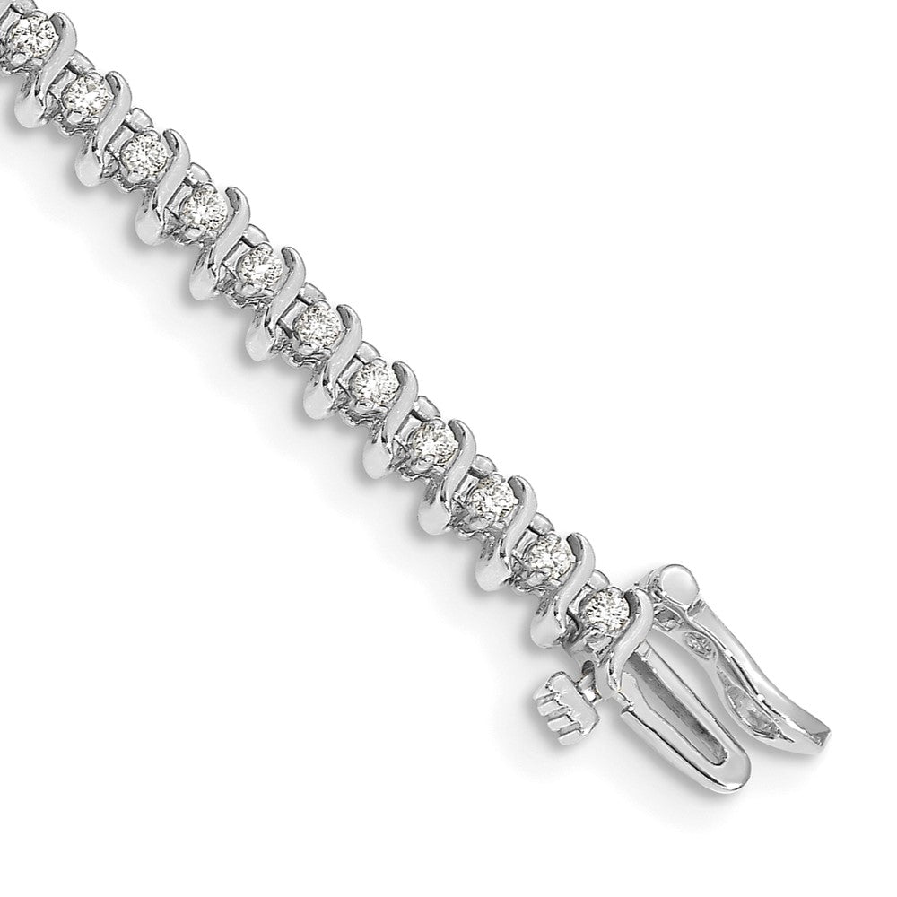 Gold Diamond S Link Bracelets