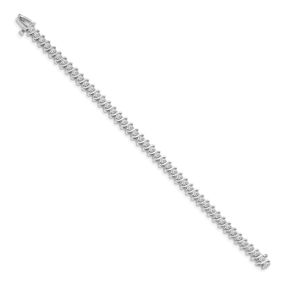 Gold Diamond S Link Bracelets