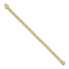 Gold Diamond S Link Bracelets