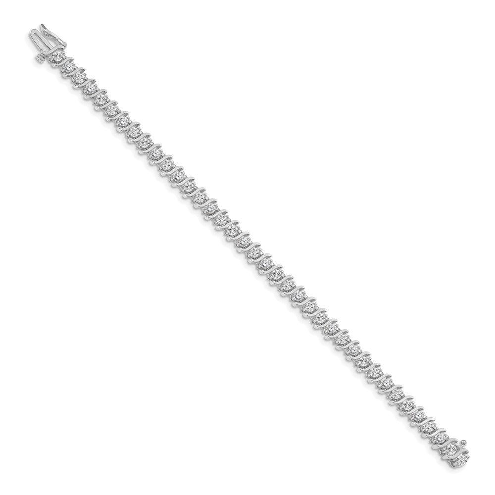Gold Diamond S Link Bracelets